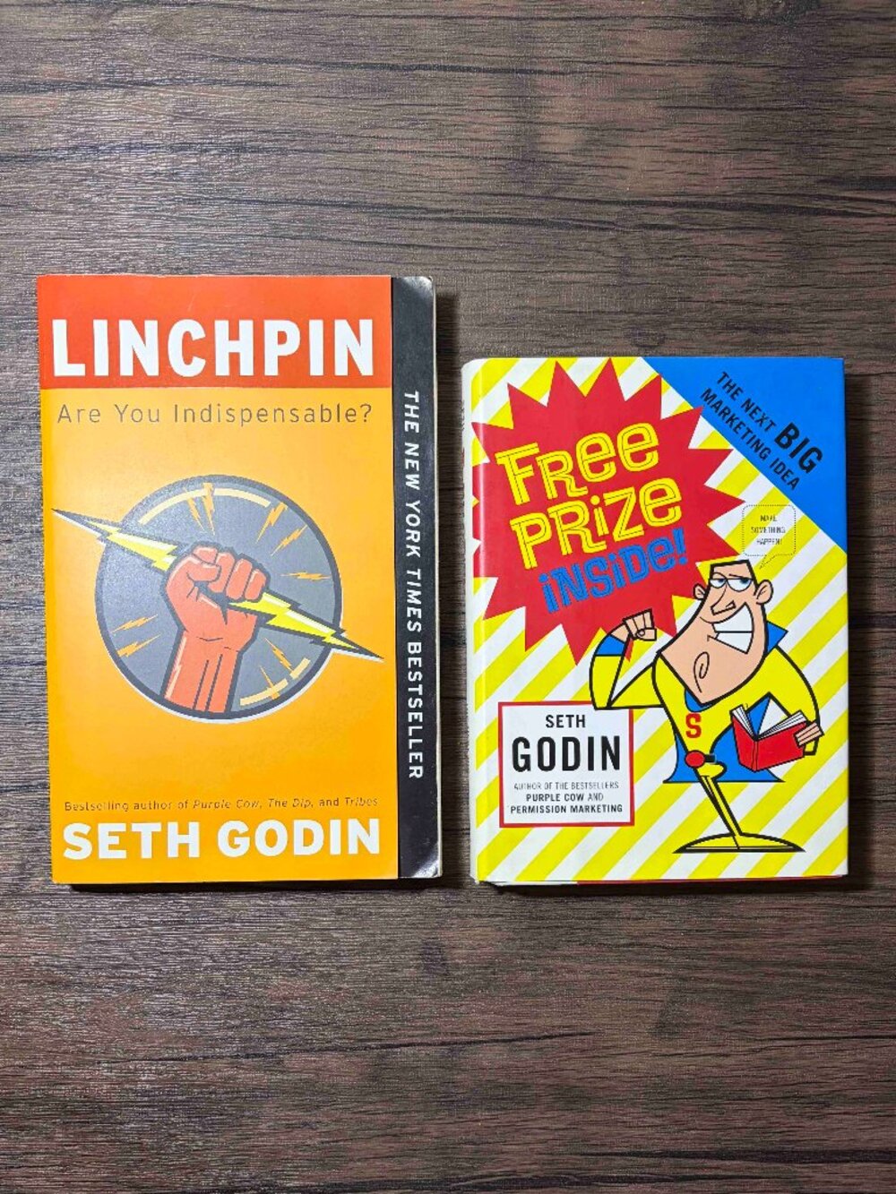 Seth Godin Book Bundle Linchpin & Free Prize Inside